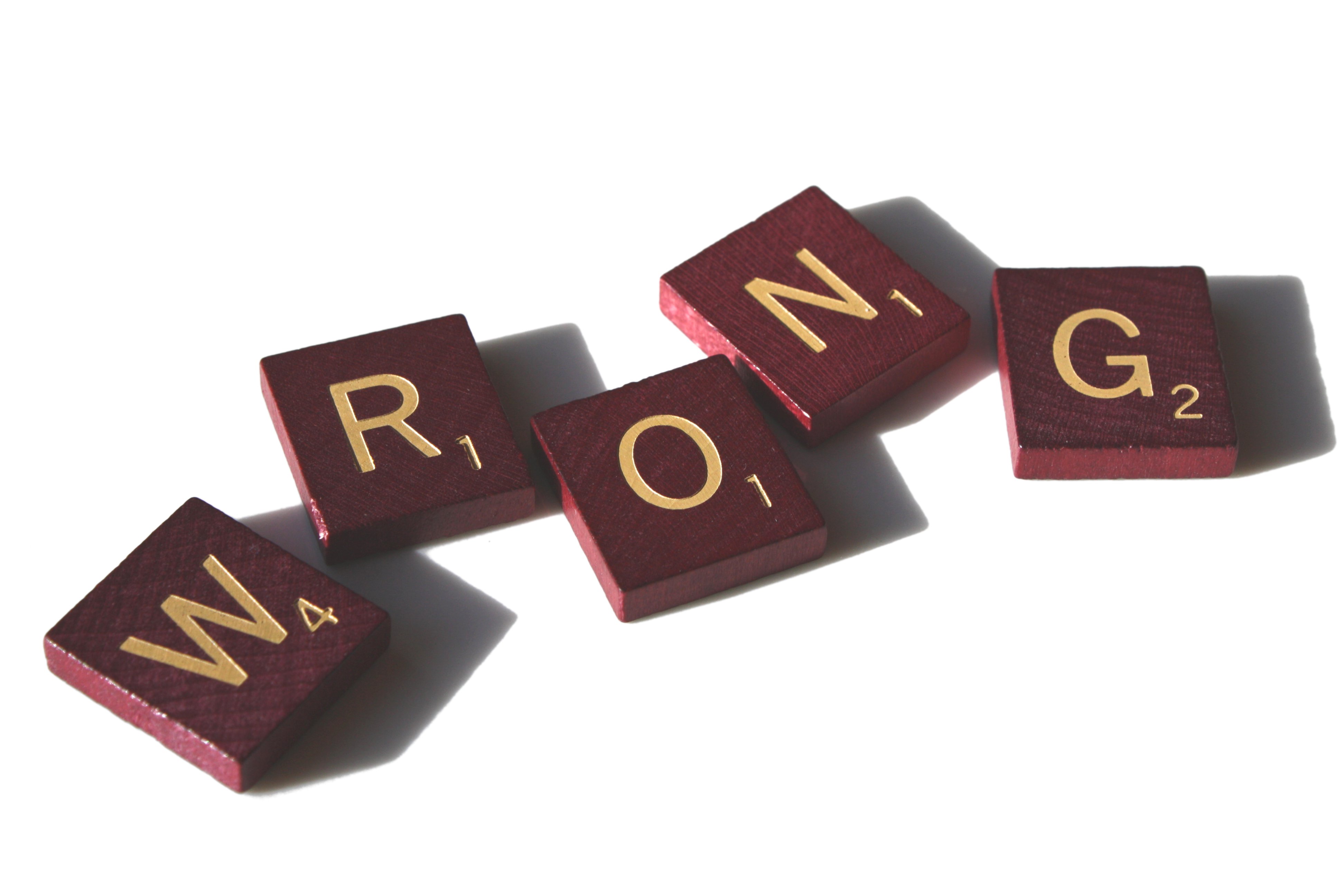 Wrong