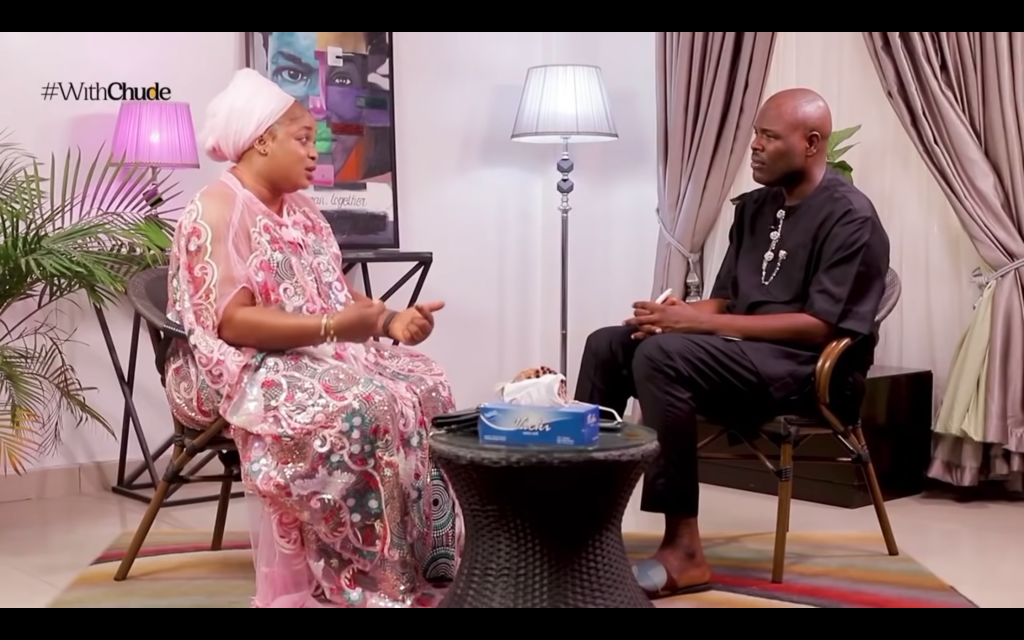 'I was told that I have Lupus, and it is not curable'. Kemi Afolabi, Popular Nollywood Actress, shares on #WithChude. Screenshot 2022 03 16 At 09.57.43 1024x640