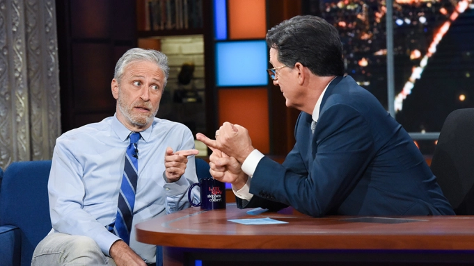 Jon Stewart Stephen Colbert 2021 1