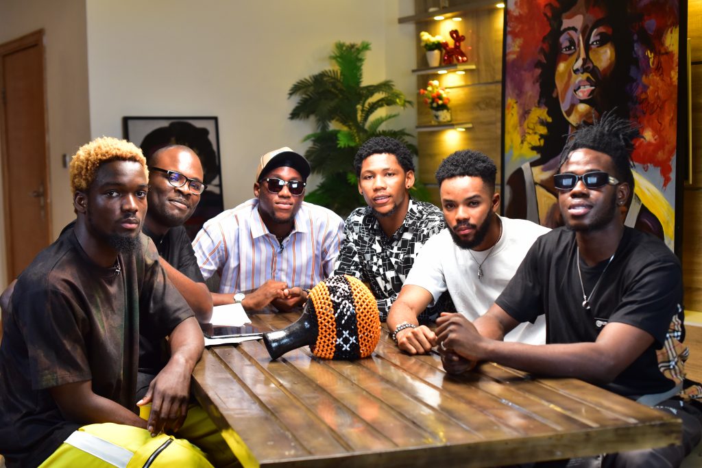 Lead actors on Dark October – Chuks Joseph, Munachi Okpara, Kem-Ajieh Ikechukwu, Kelechukwu Oriaku, Chibie Olusama, share on #ChudesFilmClub Dark October ChudesFilmClub 1024x684
