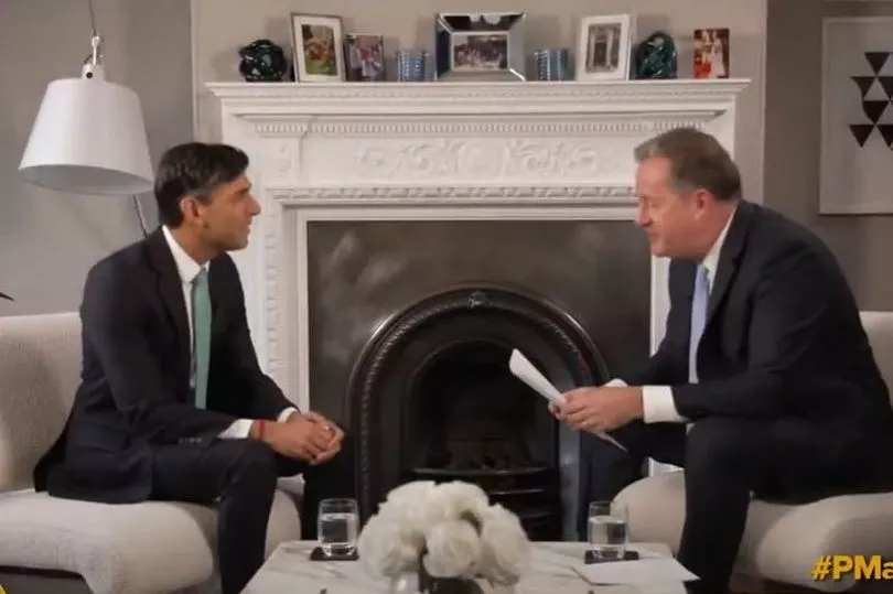 0 Piers Morgan Interviews Rishi Sunak On Talk TV