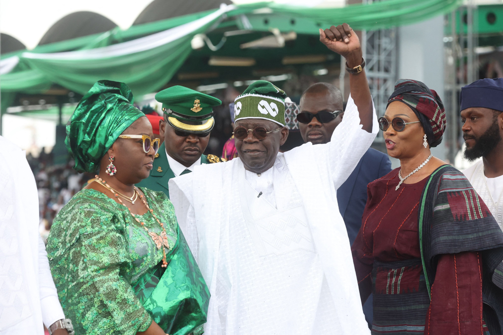 BUHARI TINUBU NIGERIA GettyImages 1258268861