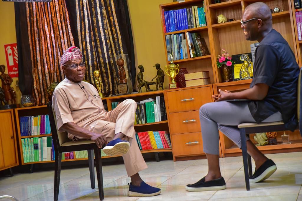 Obasanjo Sits WithChude