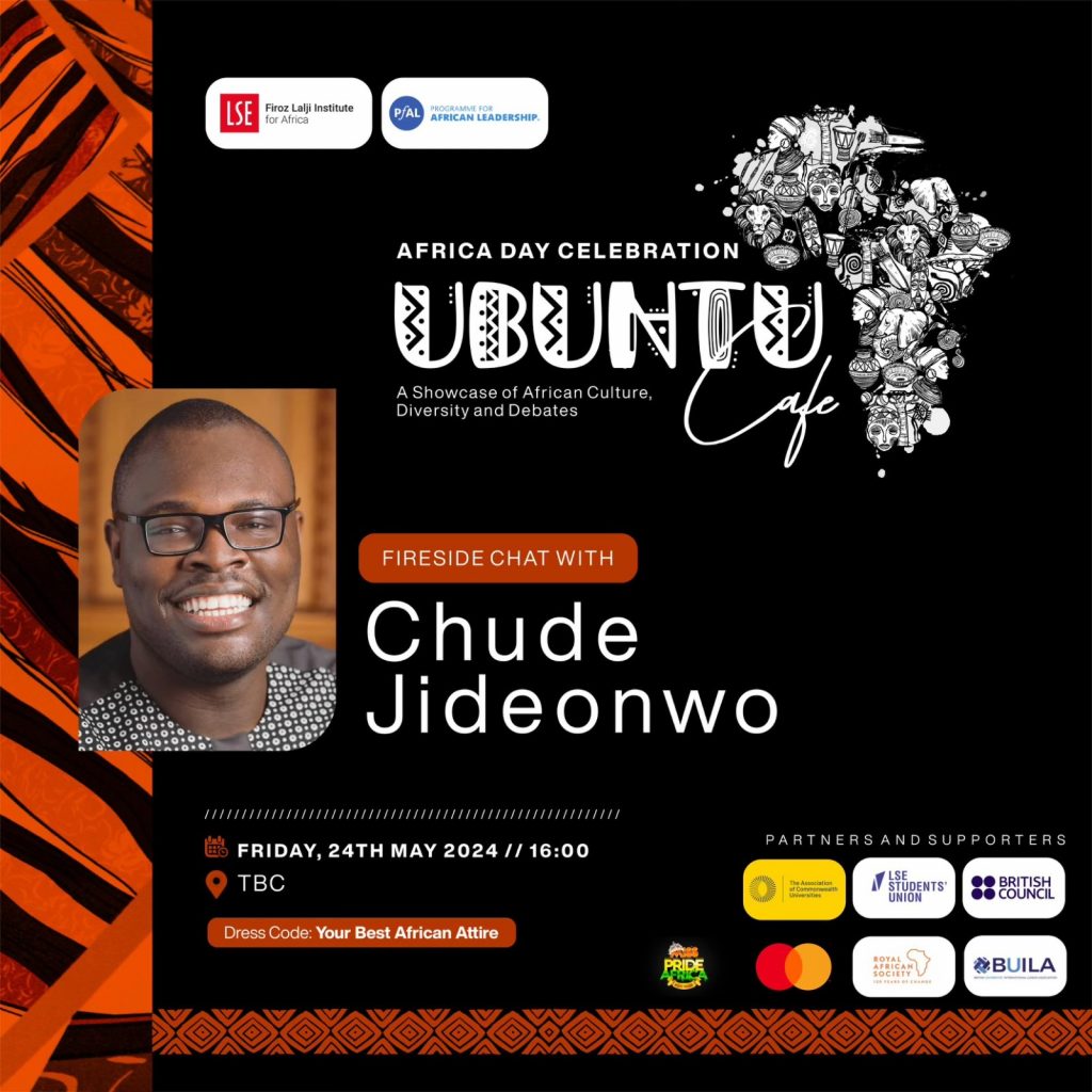Chude Jideonwo to deliver Keynote Address at the London School of Economics. WhatsApp Image 2024 05 20 At 13.47.15 1024x1024