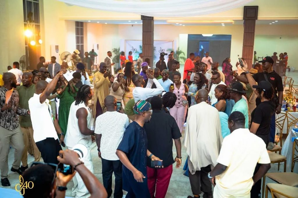 Ex-Staff Surprise Chude Jideonwo with a 40th Birthday Celebration Seo Chude Birthday Party 1024x683