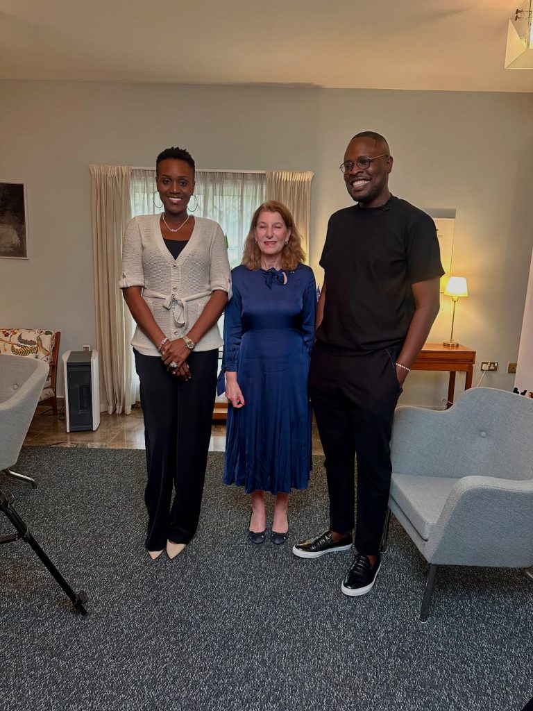 Chude And I Went To Speak With The Swedish Ambassador To Nigeria Annika Hahn Englund We Had A 768x1024