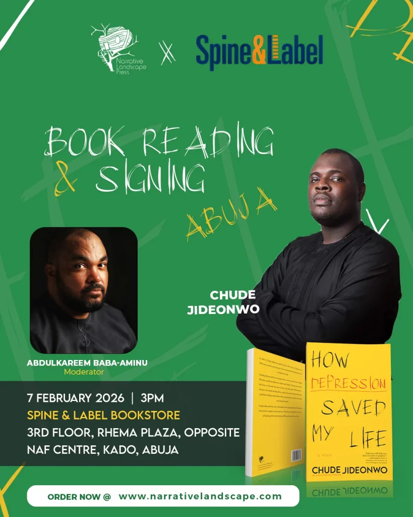Join Us For An Unforgettable Book Reading And Signing With Chude Jideonwo As He Presents His A 819x1024